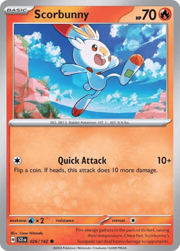 Scorbunny - Stellar Crown 26