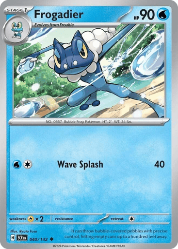 Frogadier - Stellar Crown 40