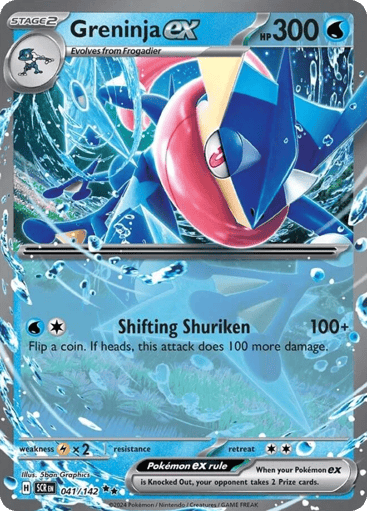 Greninja ex - Stellar Crown 41