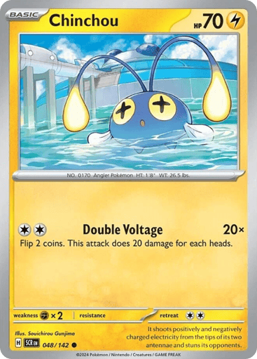 Chinchou - Stellar Crown 48