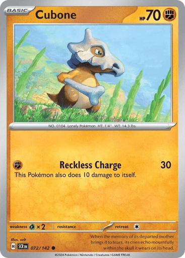 Cubone - Stellar Crown 72