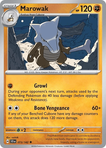 Marowak - Stellar Crown 73