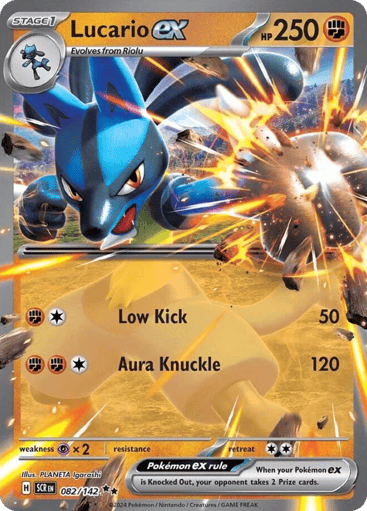 Lucario ex - Stellar Crown 82