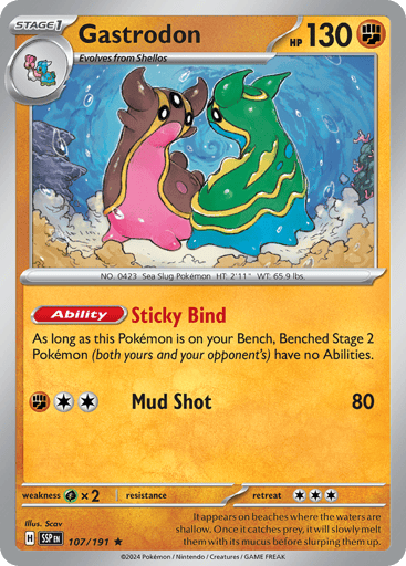 Gastrodon - Surging Sparks 107
