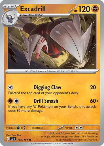 Excadrill - Surging Sparks 109
