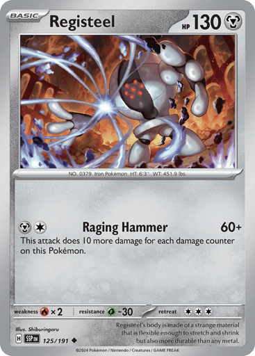 Registeel - Surging Sparks 125