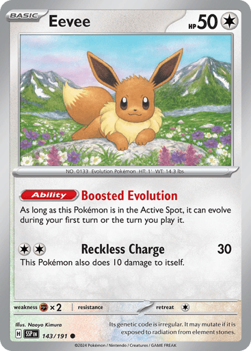 Eevee - Surging Sparks 143