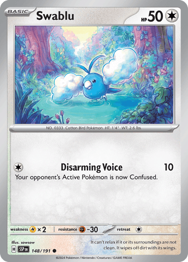 Swablu - Surging Sparks 148