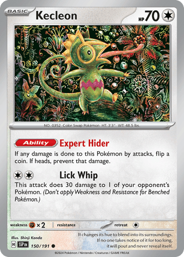Kecleon - Surging Sparks 150