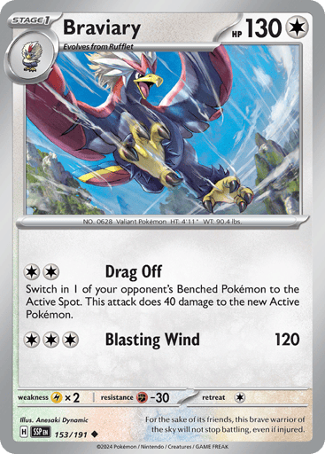 Braviary - Surging Sparks 153