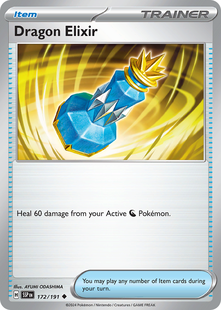 Dragon Elixir – Surging Sparks 172/191 Pokémon card