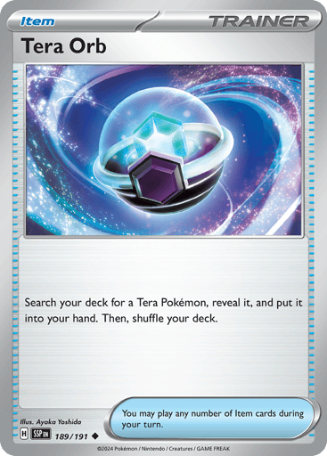 Tera Orb - Surging Sparks 189
