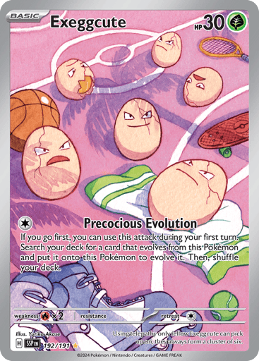 Exeggcute - Surging Sparks 192