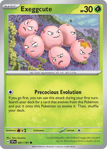 Exeggcute - Surging Sparks 1