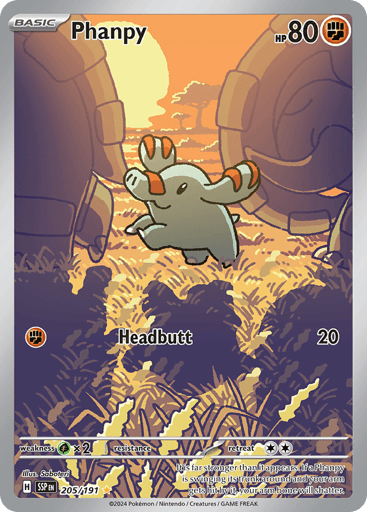 Phanpy - Surging Sparks 205