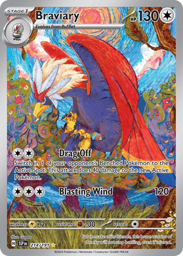 Braviary - Surging Sparks 214