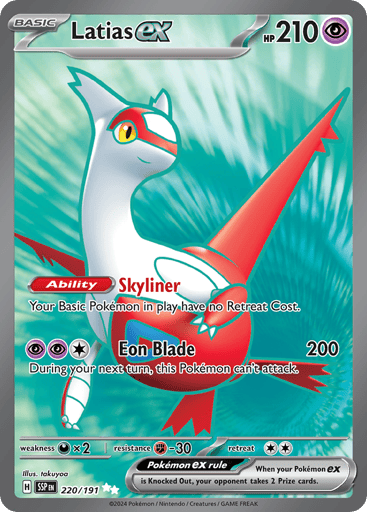 Latias ex - Surging Sparks 220