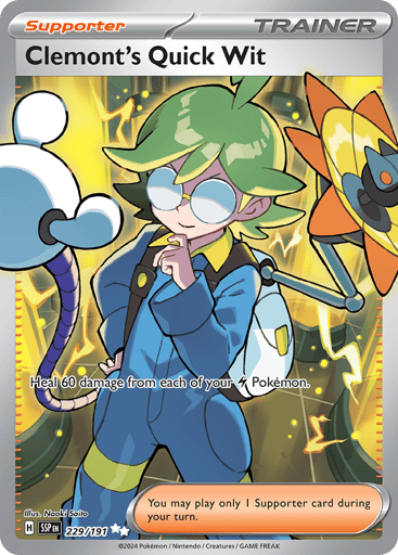 Clemont's Quick Wit - Surging Sparks 229