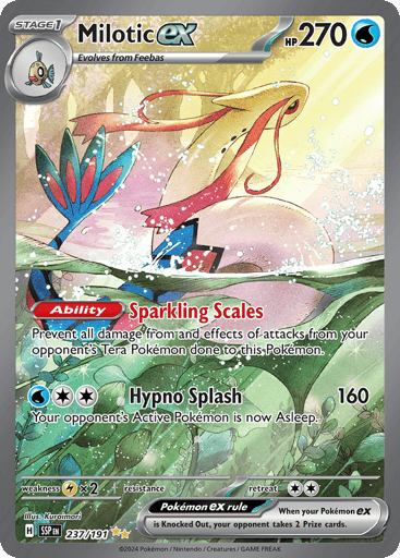 Milotic ex - Surging Sparks 237