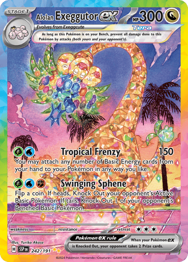 Alolan Exeggutor ex - Surging Sparks 242