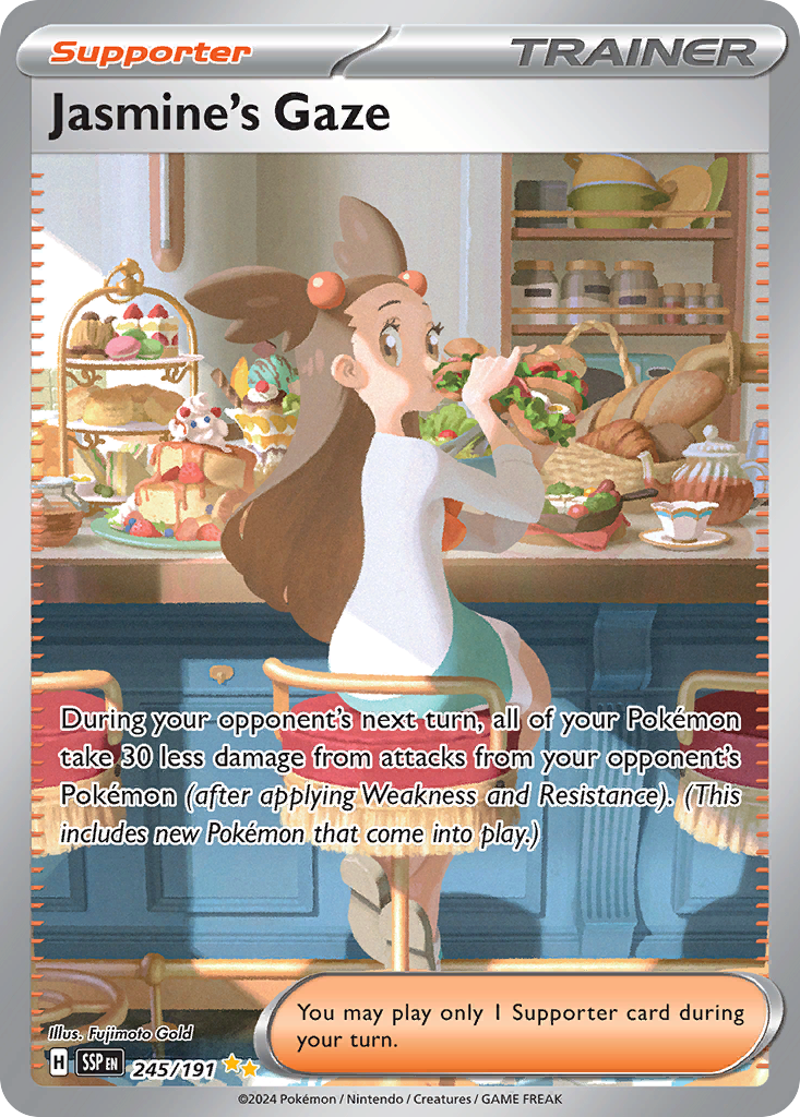 Jasmine's Gaze – Surging Sparks 245/191 Pokémon card