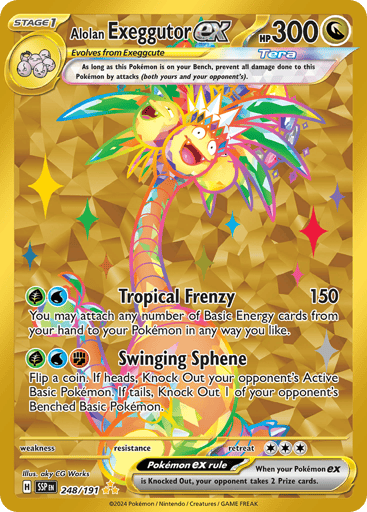 Alolan Exeggutor ex - Surging Sparks 248