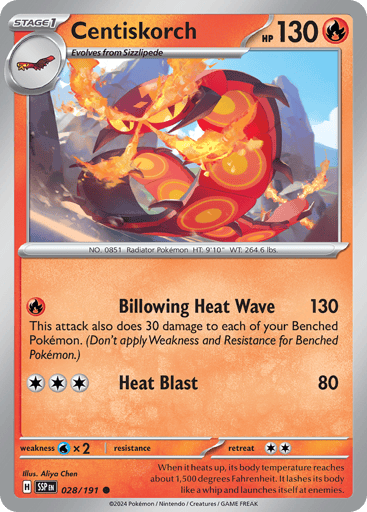 Centiskorch - Surging Sparks 28
