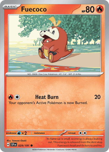 Fuecoco - Surging Sparks 29