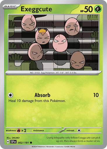 Exeggcute - Surging Sparks 2
