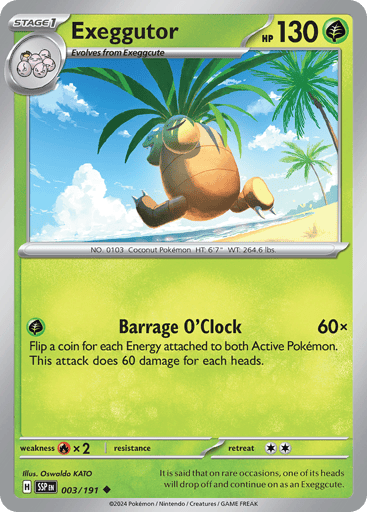 Exeggutor - Surging Sparks 3