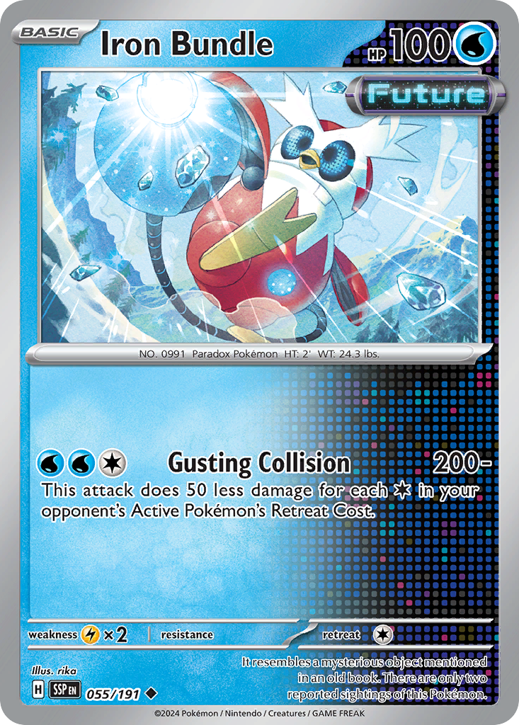 Iron Bundle – Surging Sparks 055/191 Pokémon card