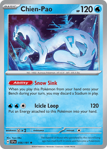 Chien-Pao - Surging Sparks 56