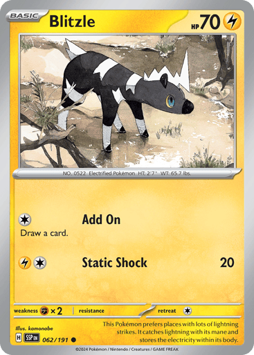 Blitzle - Surging Sparks 62