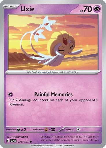 Uxie - Surging Sparks 78