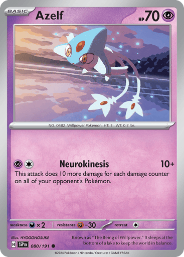 Azelf - Surging Sparks 80
