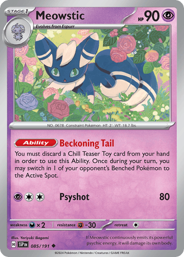Meowstic - Surging Sparks 85