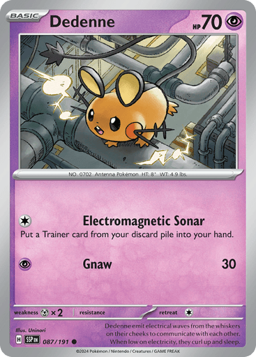 Dedenne - Surging Sparks 87