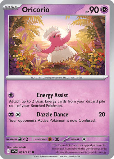 Oricorio - Surging Sparks 89