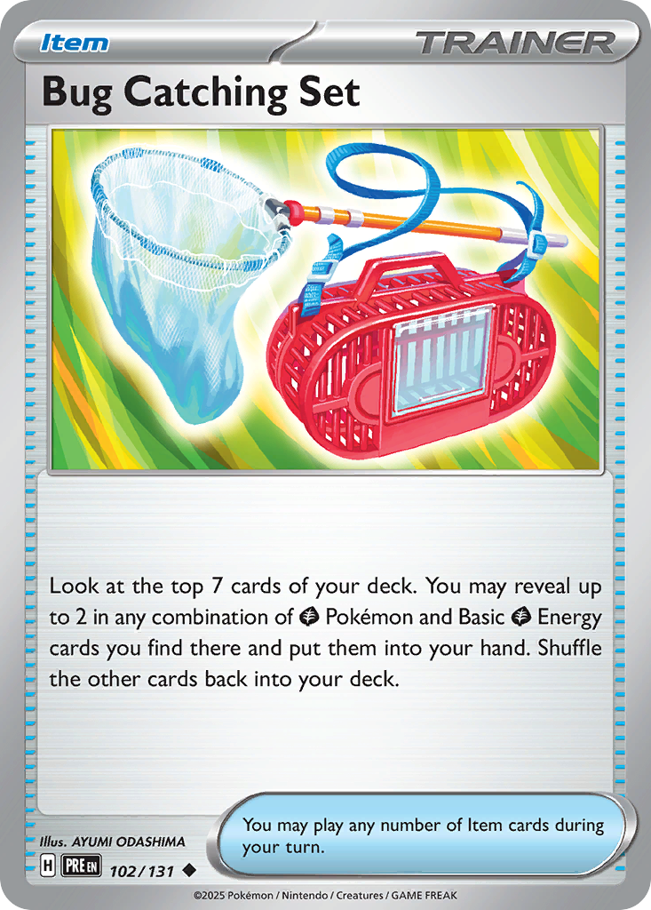 Bug Catching Set – Prismatic Evolutions 102/131 Pokémon card