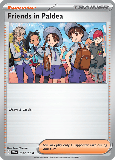 Friends in Paldea - Prismatic Evolutions 109
