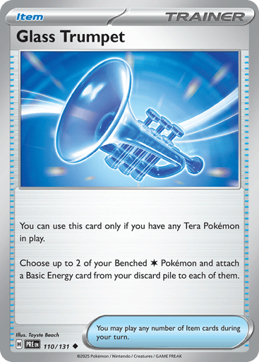 Glass Trumpet - Prismatic Evolutions 110