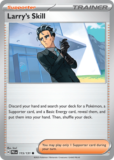 Larry's Skill - Prismatic Evolutions 115