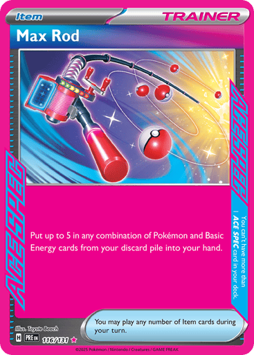 Max Rod - Prismatic Evolutions 116