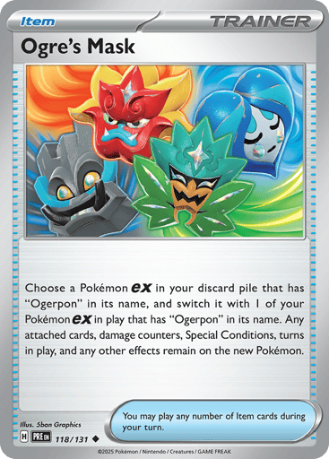 Ogre's Mask - Prismatic Evolutions 118