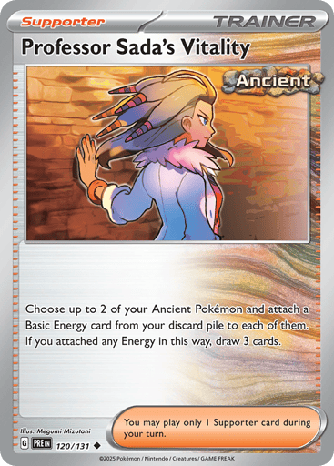 Professor Sada's Vitality - Prismatic Evolutions 120