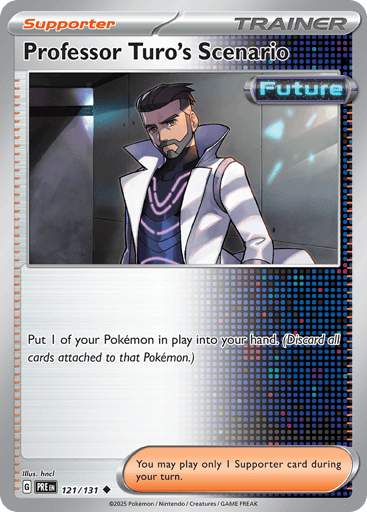 Professor Turo's Scenario - Prismatic Evolutions 121