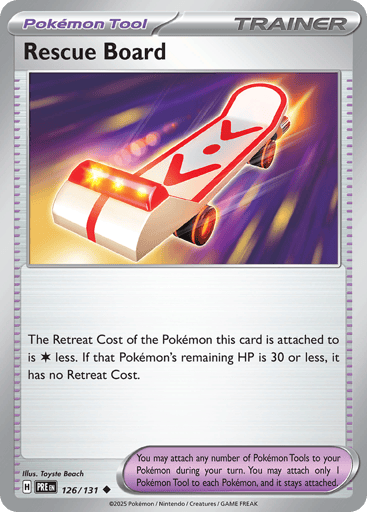 Rescue Board - Prismatic Evolutions 126