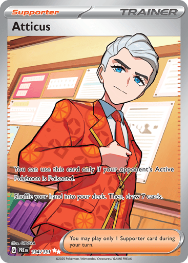 Atticus - Prismatic Evolutions 134
