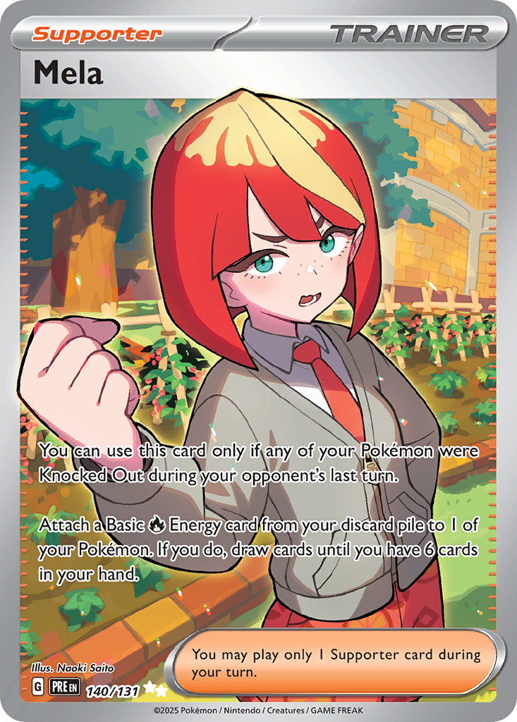 Mela – Prismatic Evolutions 140/131 Pokémon card