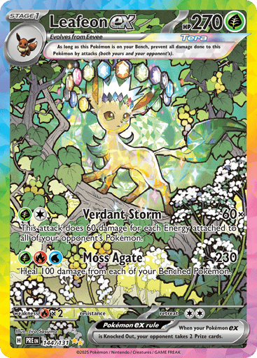 Leafeon ex - Prismatic Evolutions 144